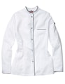 Dames Koksbuis Pistoia CG Workwear 03630-05 Wit-Zwart